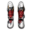 Demon With Snake Japanese Oni Print Muay Thai Shin Guards-grizzshop