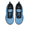 Denim Jeans Light Blue Print Black Sneaker-grizzshop