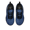 Denim Jeans Navy Blue Print Black Sneaker-grizzshop