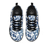 Denim Jeans Skull Print Pattern Black Sneaker-grizzshop