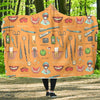 Dental Dentist Dentistry Tooth Pattern Print Hooded Blanket-grizzshop