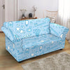 Dental Dentistry Dentist Tooth Pattern Print Loveseat Cover-grizzshop