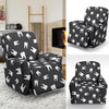 Dentist Dental Dentistry Tooth Pattern Print Recliner Cover-grizzshop