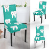 Dentistry Dentist Dental Tooth Pattern Print Chair Cover-grizzshop