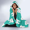 Dentistry Dentist Dental Tooth Pattern Print Hooded Blanket-grizzshop