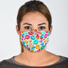 Dessert Cupcake Pattern Print Face Mask-grizzshop