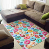 Dessert Cupcake Pattern Print Floor Mat-grizzshop