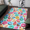 Dessert Cupcake Pattern Print Floor Mat-grizzshop