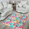 Dessert Cupcake Pattern Print Floor Mat-grizzshop