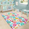 Dessert Cupcake Pattern Print Floor Mat-grizzshop