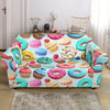 Dessert Cupcake Pattern Print Loveseat Cover-grizzshop