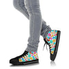 Dessert Cupcake Pattern Print Men Women's High Top Shoes-grizzshop