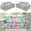 Dessert Cupcake Pattern Print Sofa Covers-grizzshop