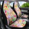 Dessert Gingerbread Man Chirstmas Pattern Print Universal Fit Car Seat Cover-grizzshop