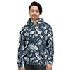 Devices Video Game Print Pattern Men's Hoodie-grizzshop