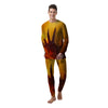 Devil Hand Print Men's Pajamas-grizzshop