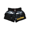 Diamond Black Print Muay Thai Boxing Shorts-grizzshop