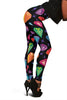 Diamond Colorful Print Pattern Women Leggings-grizzshop