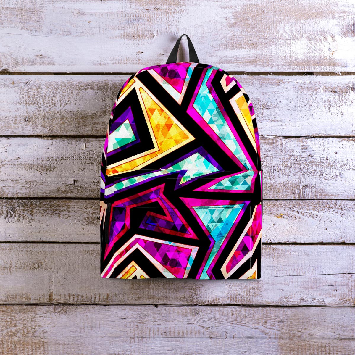 Diamond Geometric Backpack-grizzshop