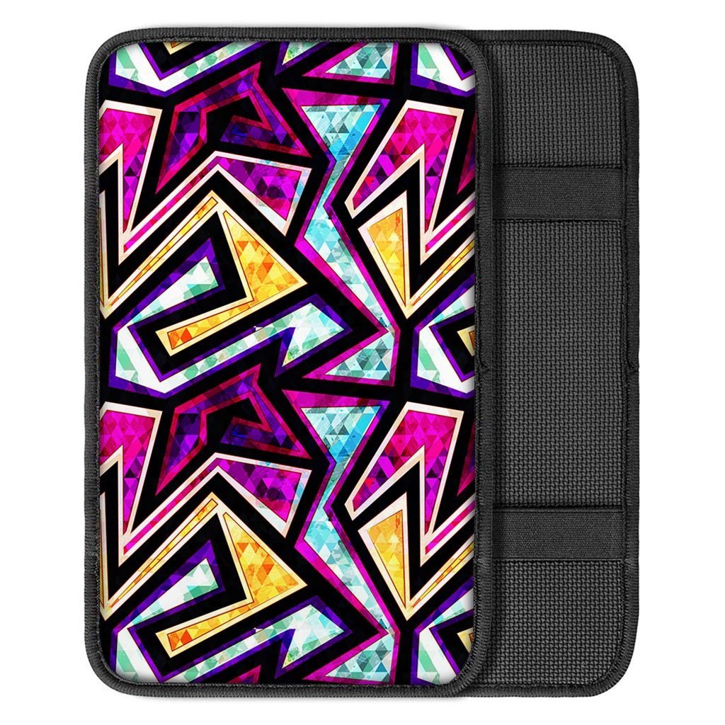 Diamond Geometric Car Console Cover-grizzshop