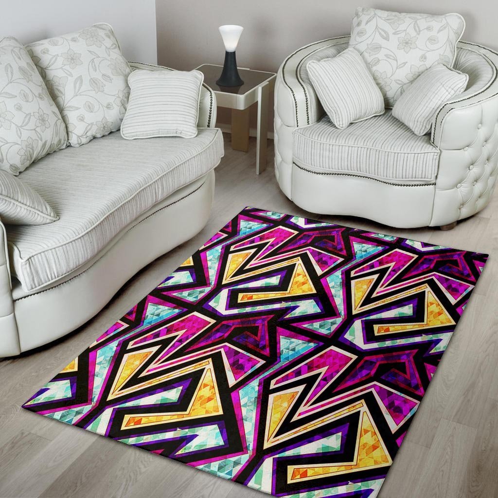 Diamond Geometric Floor Mat-grizzshop