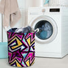 Diamond Geometric Laundry Basket-grizzshop