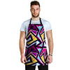 Diamond Geometric Men's Apron-grizzshop