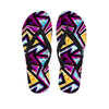 Diamond Geometric Men's Flip Flops-grizzshop