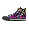 Diamond Geometric Men's High Top Shoes-grizzshop