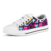 Diamond Geometric Men's Low Top Shoes-grizzshop