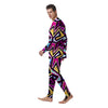 Diamond Geometric Men's Pajamas-grizzshop