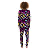 Diamond Geometric Women's Pajamas-grizzshop