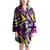 Diamond Geometric Women's Robe-grizzshop