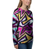 Diamond Geometric Women's Sweatshirt-grizzshop