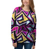 Diamond Geometric Women's Sweatshirt-grizzshop