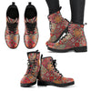 Diamond Mandala P3 - Leather Boots for Women-grizzshop