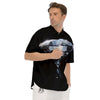 Diamond Print Men's Short Sleeve Shirts-grizzshop