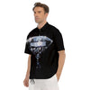 Diamond Print Men's Short Sleeve Shirts-grizzshop