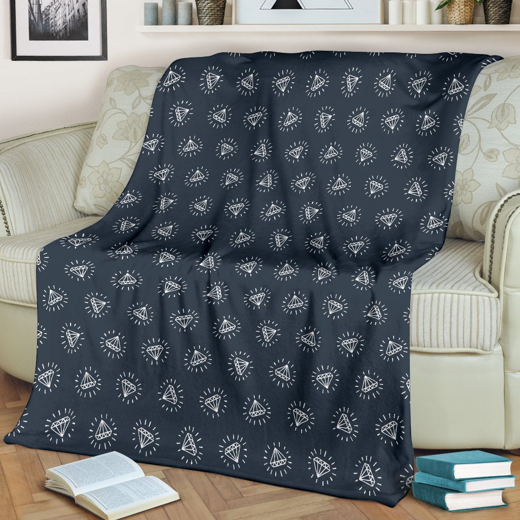 Diamond Print Pattern Blanket-grizzshop