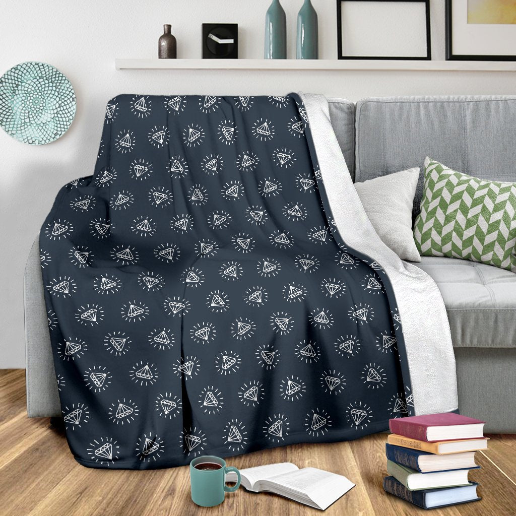 Diamond Print Pattern Blanket-grizzshop