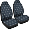 Diamond Print Pattern Universal Fit Car Seat Covers-grizzshop