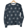 Diamond Print Pattern Women's Sweatshirt-grizzshop