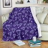 Diamond Purple Print Pattern Blanket-grizzshop