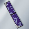 Diamond Purple Print Pattern Car Sun Shade-grizzshop