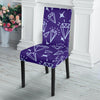 Diamond Purple Print Pattern Chair Cover-grizzshop