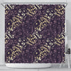 Dice Casino Pattern Print Bathroom Shower Curtain-grizzshop