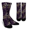 Dice Casino Pattern Print Unisex Crew Socks-grizzshop