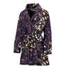 Dice Casino Pattern Print Women Long Robe-grizzshop