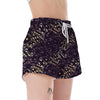 Dice Casino Pattern Print Women's Shorts-grizzshop