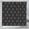 Dice Casino Print Pattern Bathroom Shower Curtain-grizzshop